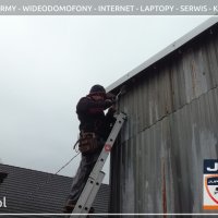 System monitoringu instalacja kamer w pobliżu miejscowości MIRSK