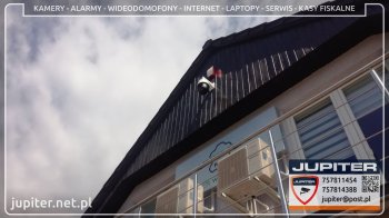 Montaż kamer obrotowych dla firmy w okolicach miejscowości Mirsk