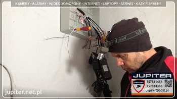 Instalacja systemu alarmowego i systemu monitoringu wraz z ochroną obiektu przez Almak Security