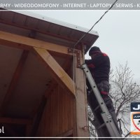 System monitoringu instalacja kamer w pobliżu miejscowości MIRSK