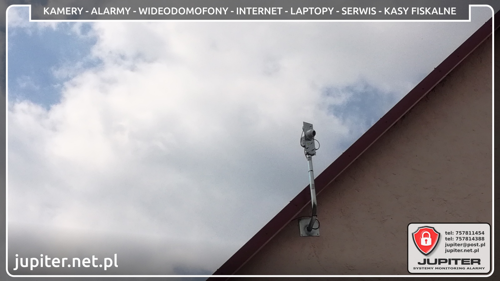 Montaż systemu kamer w okolicach miejscowości Świeradów Zdrój